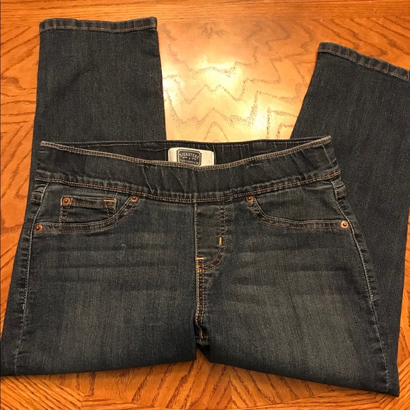 signature levi strauss elastic waist